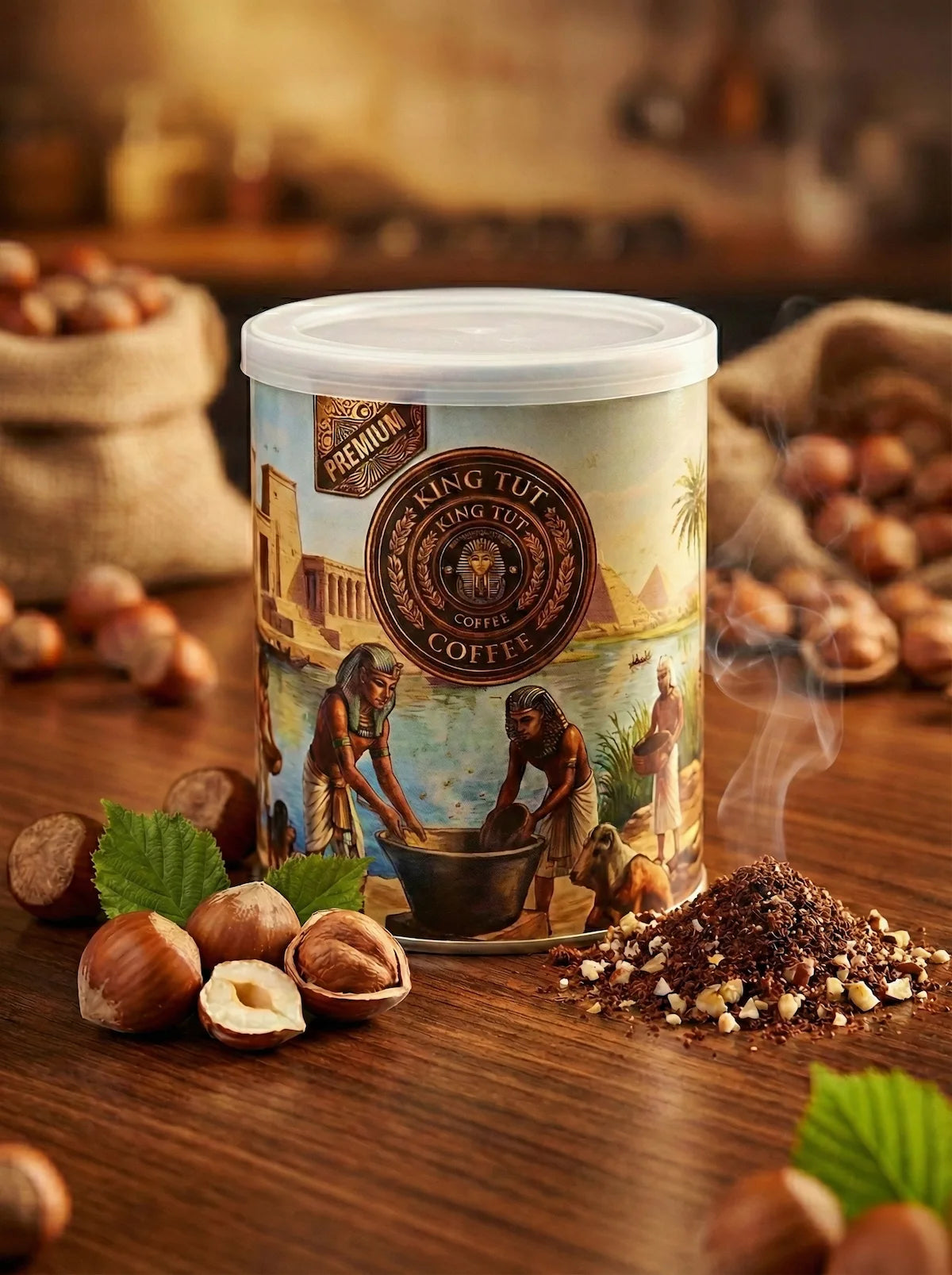 King Tut Hazelnut Coffee (100g)