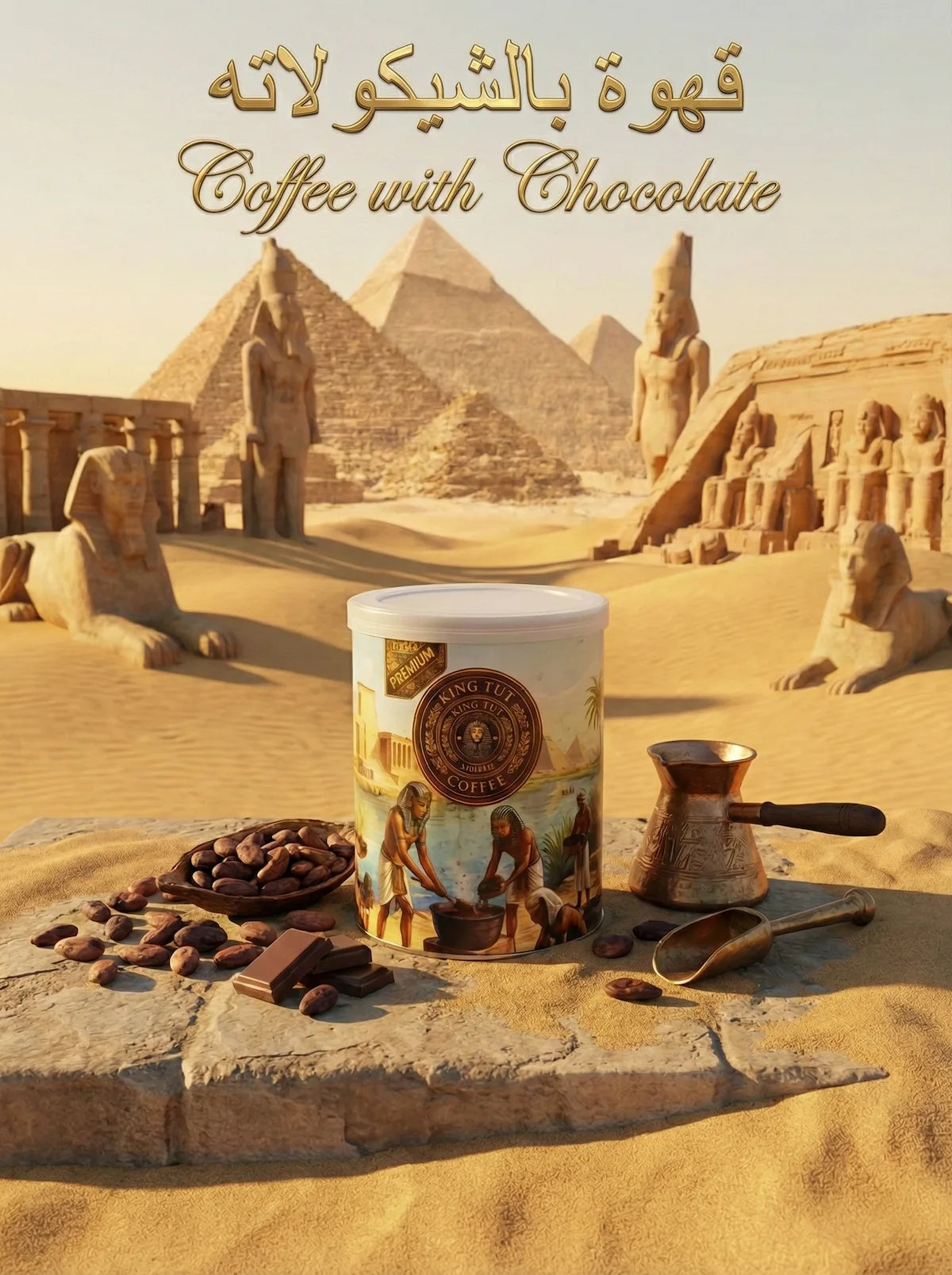King Tut Chocolate Coffee (100g)