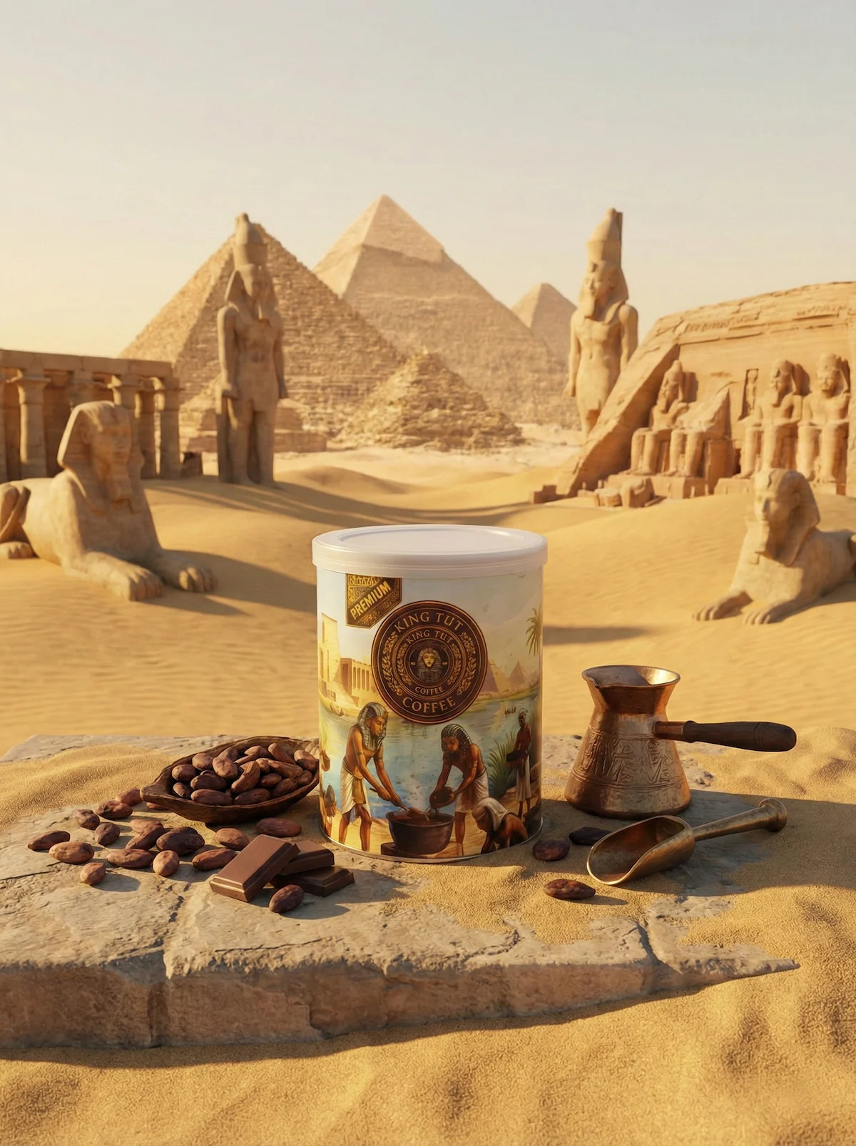 King Tut Chocolate Coffee (100g)